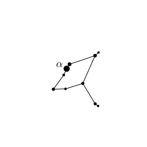 Illustration of the Aquila constellation, representing the Aquillm project